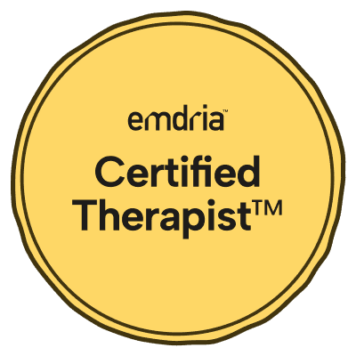 EMDRIA Certified Therapist official badge
